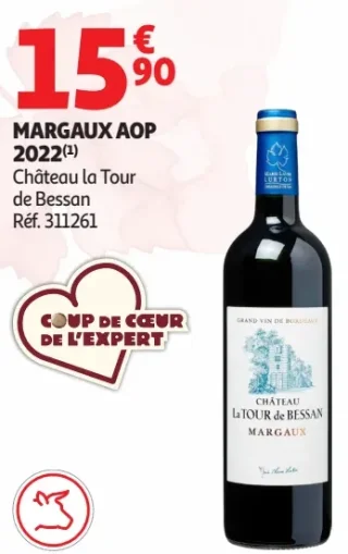 Margaux AOP 2022 Château la Tour de Bessan