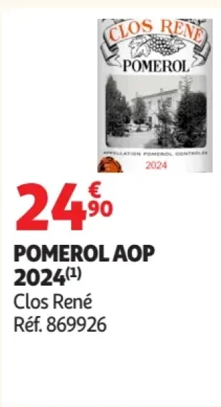 POMEROL AOP 2024 Clos René