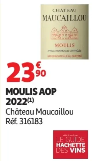 MOULIS AOP 2022 Château Maucaillou