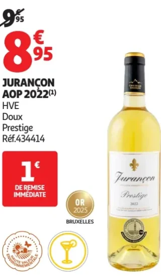 Jurançon AOP 2022 Doux Prestige