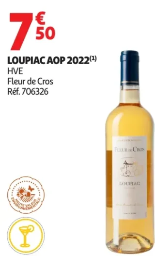 Loupiac AOP 2022 Fleur de Cros