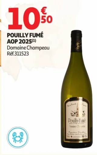 Pouilly Fumé AOP 2025 Domaine Champeau