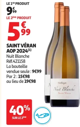 SAINT VÉRAN AOP 2024 Nuit Blanche