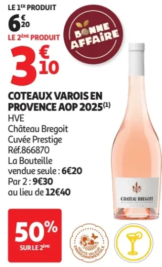 Coteaux Varois en Provence AOP 2025 Château Bregoit