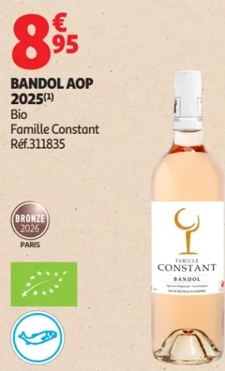 Bandol AOP 2025 Famille Constant