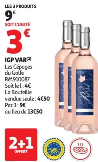 IGP Var Les Cépages du Golfe
