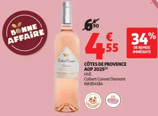 Côtes de Provence AOP 2025 Colbert Cannet Diamant
