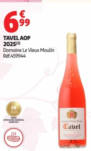 Domaine Le Vieux Moulin Tavel AOP