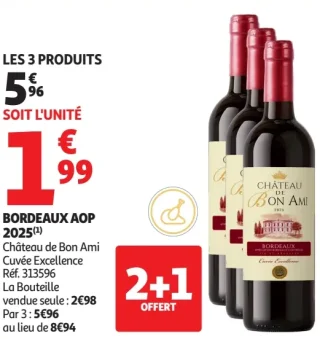 Bordeaux AOP 2025 Château de Bon Ami Cuvée Excellence