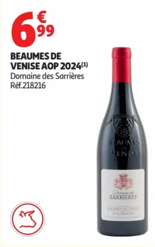 Beaumes de Venise AOP 2024 Domaine des Sarrières