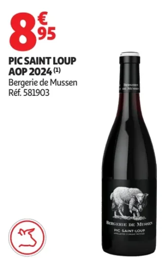 Pic Saint Loup AOP 2024 Bergerie de Mussen
