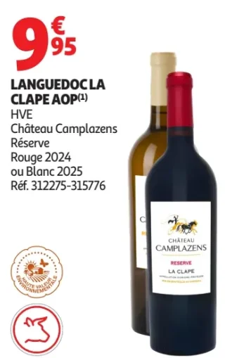 Languedoc La Clape AOP Château Camplazens Réserve