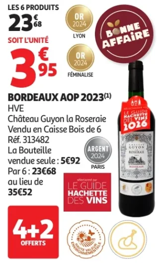 Bordeaux AOP 2023 Château Guyon la Roseraie