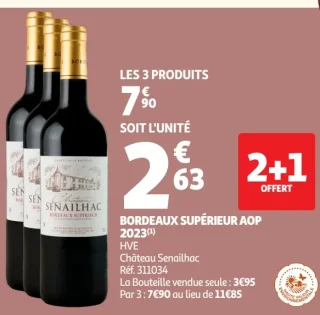 Bordeaux Supérieur AOP 2023 Château Senailhac