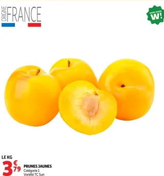 Prunes jaunes
