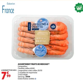 ASSORTIMENT FRUITS DE MER DUO