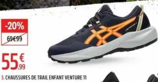 Chaussures de trail enfant Venture 11 Asics