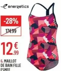 Maillot de bain fille Esmee Energetics