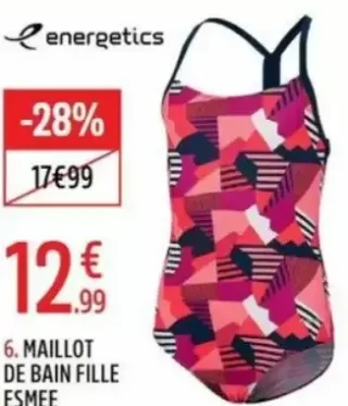 Maillot de bain fille Esmee Energetics