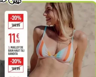 Maillot de bain haut Tili Bandita Culture Sud