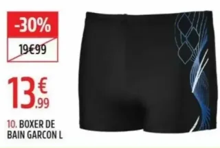 Boxer de bain garçon L Arena