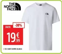 TEE-SHIRT HOMME BLANCA THE NORTH FACE