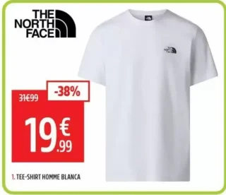 TEE-SHIRT HOMME BLANCA THE NORTH FACE