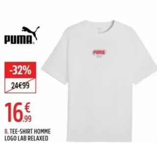 TEE-SHIRT HOMME LOGO LAB RELAXED PUMA