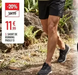 SHORT DE RUNNING PAOLO 13