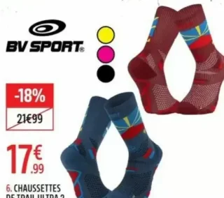 CHAUSSETTES DE TRAIL ULTRA 2