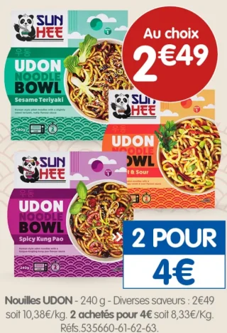Sun Hee Nouilles UDON Bowl