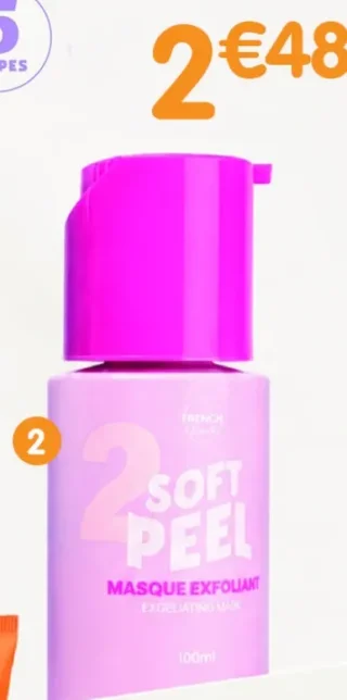 Masque exfoliant Soft Peel French Touch