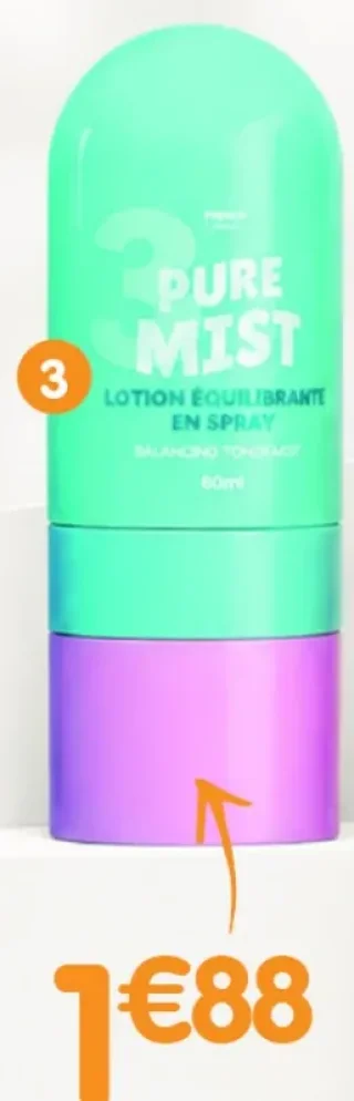 Brume tonifiante Pure Mist French Touch
