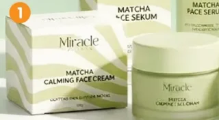 Crème visage apaisante Miracle Beauty Matcha Calming Face Cream
