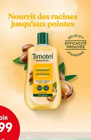 Shampoing Nourrissant Timotei Essentials