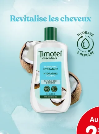 Shampoing Hydratant Timotei Essentials