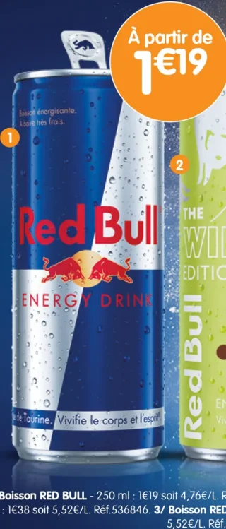 Boisson RED BULL