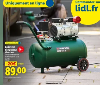 PARKSIDE Compresseur silencieux