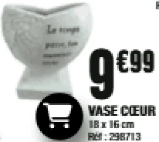 VASE COEUR