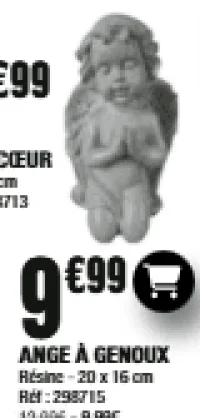 ANGE À GENOUX