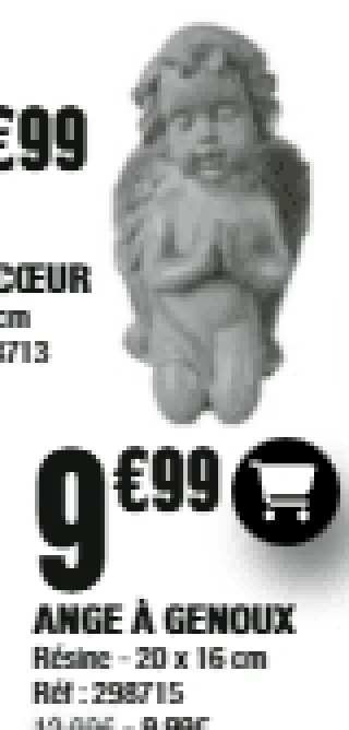 ANGE À GENOUX