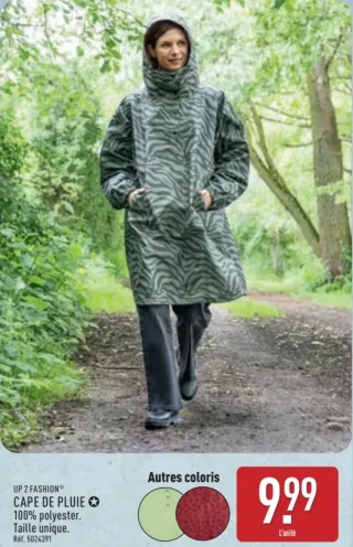 UP 2 FASHION Cape de pluie
