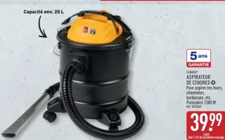 FERREX® ASPIRATEUR DE CENDRES