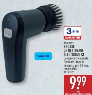 AMBIANO® BROSSE DE NETTOYAGE ÉLECTRIQUE