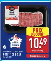 St-Clément le Boucher Rôti de Bœuf