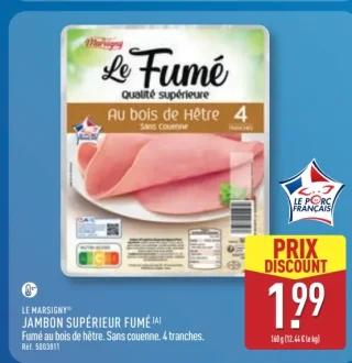 LE MARSIGNY JAMBON SUPÉRIEUR FUMÉ