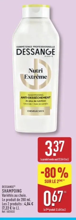 DESSANGE® SHAMPOING Nutri Extrême
