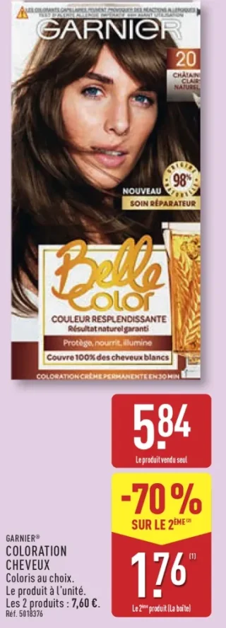 GARNIER® COLORATION CHEVEUX Belle Color