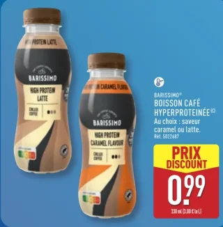 BARISSIMO® BOISSON CAFÉ HYPERPROTÉINÉE