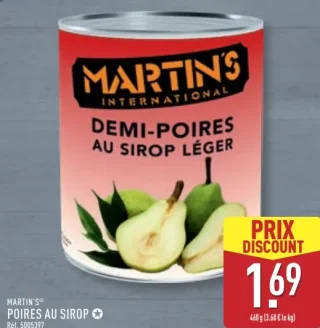 MARTIN'S® POIRES AU SIROP